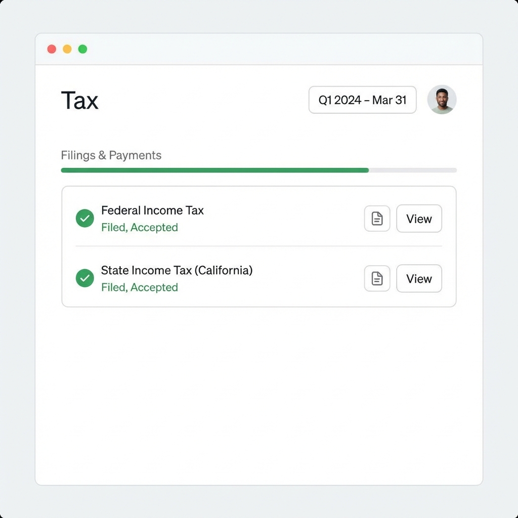 Tax Dashboard